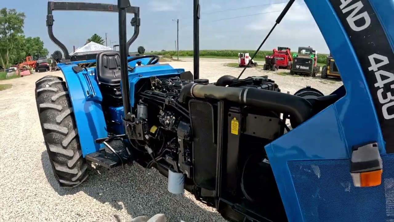 1996 New Holland 4430 Walk Around & Operational Video    $23,900