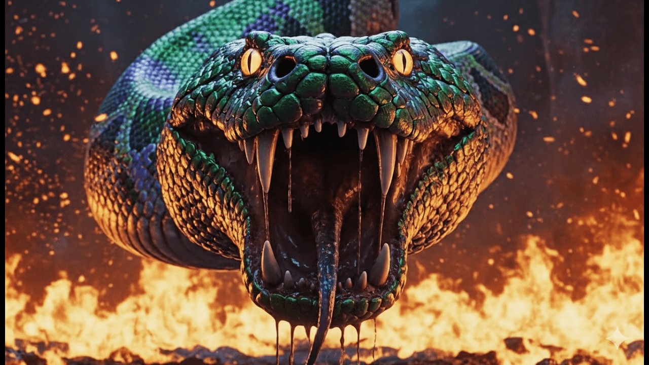 Battle in the Burning Forest – Fire vs Fury | Prehistoric Survival Clash