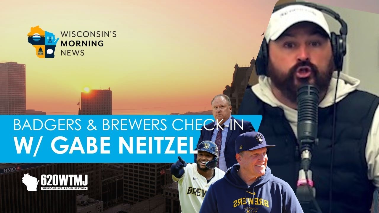 Badgers & Brewers Check-In w/ Gabe Neitzel | Wisconsin's Morning News