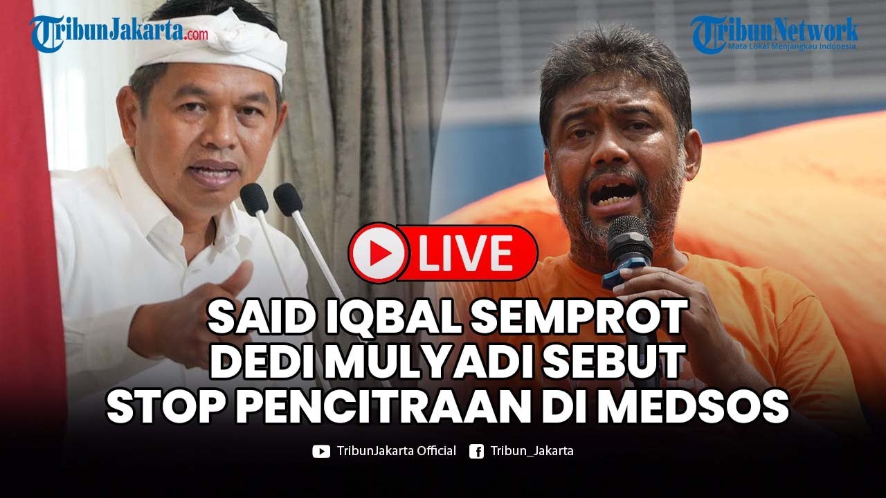 🔴LIVE: Said Iqbal Murka! UMSK 2026 Dicoret Dedi Mulyadi, Buruh Sebut KDM Kebanyakan Pencitraan