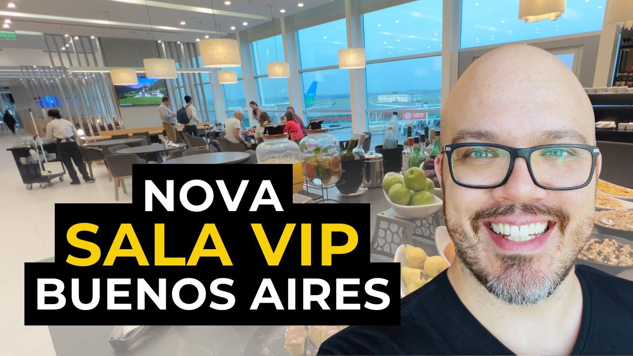 SUPER NOVIDADE! NOVA SALA VIP BBVA EM BUENOS AIRES - EZEIZA