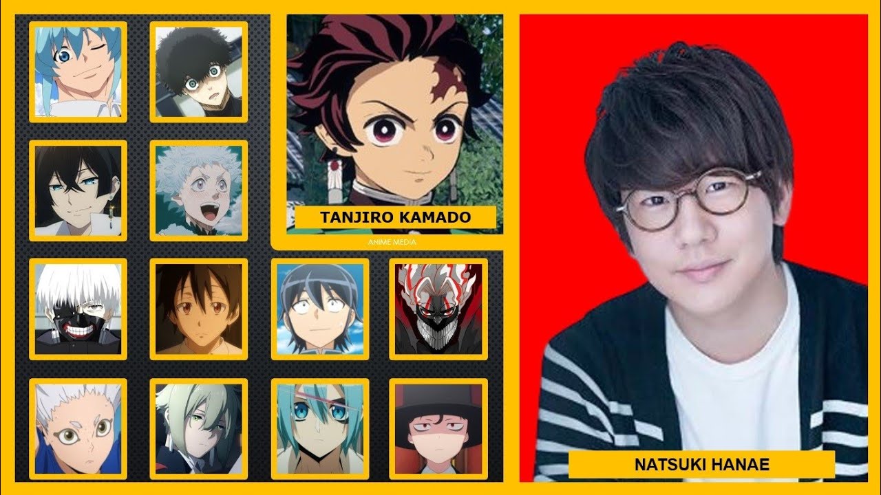 Demon Slayer: Kimetsu no Yaiba Voice Actors and their characters #demonslayer #anime #seiyuu