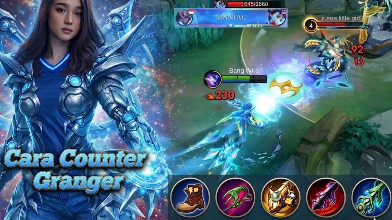 GAK PERLU PANIK ! INILAH CARA COUNTER GRANGER DENGAN KARRIE UNTUK SOLO RANK ! NEW DEVICE IQOO Z9X! 