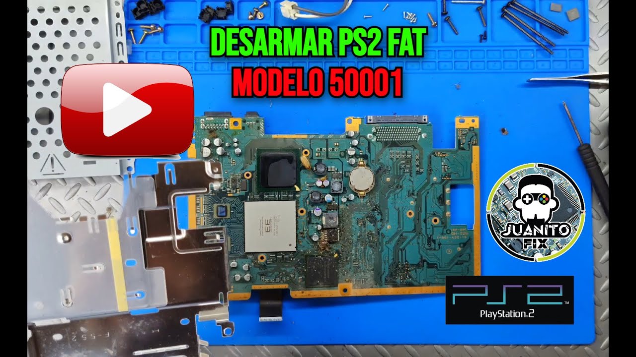 Desarmar PS2 Fat Modelo 50001 /Disassemble PS2 Fat Model 50001
