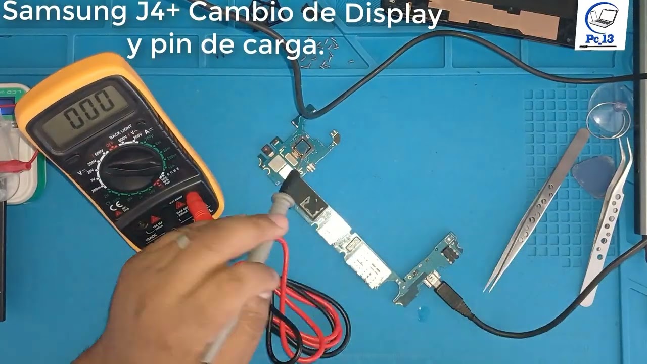 Cambio de display Samsung j4 plus