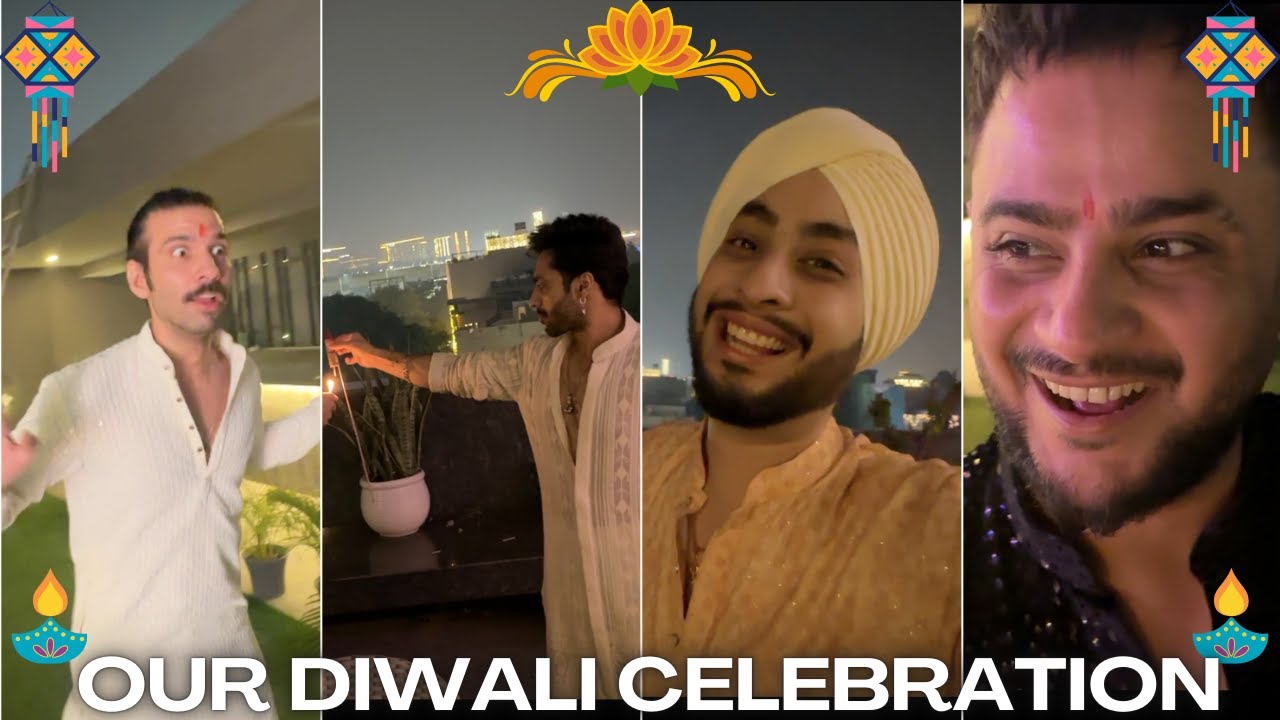 OUR DIWALI CELEBRATION ❤️😂|| jaigo gill vlogs