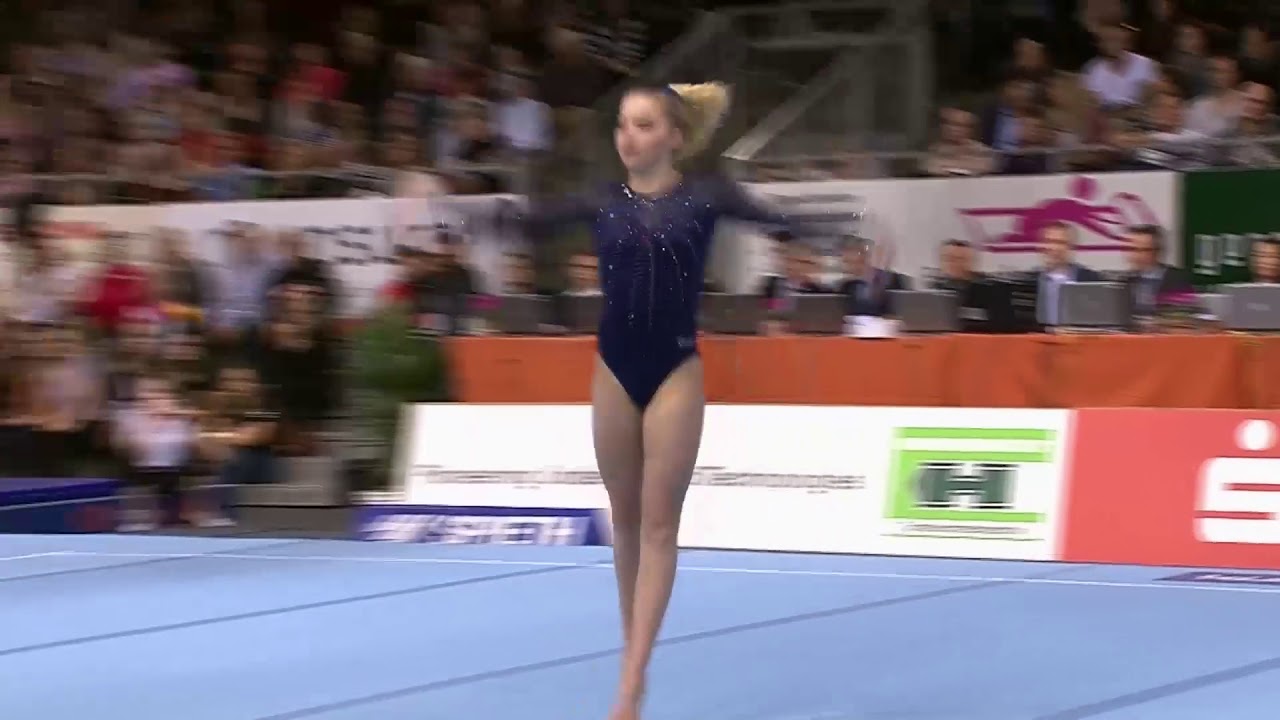 Maisie Methuen - Floor Exercise - 2017 Cottbus World Cup