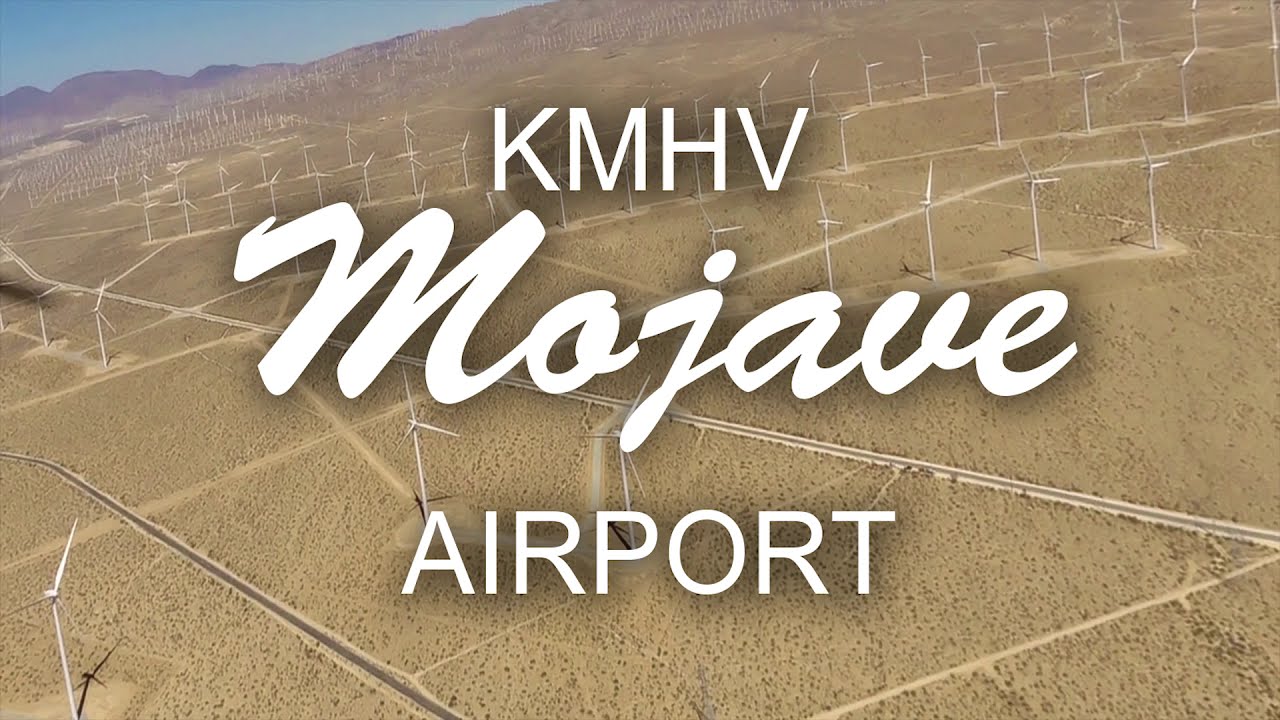 Flying with Tony Arbini into the Mojave Airport (KMHV)- Mojave, California