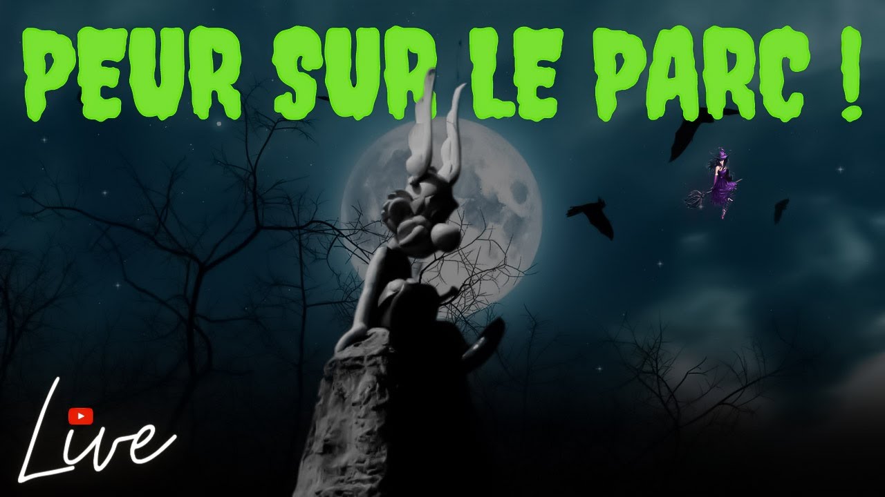 Live du parc Asterix, de Peur sur le parc pendant les nuits Halloween !
