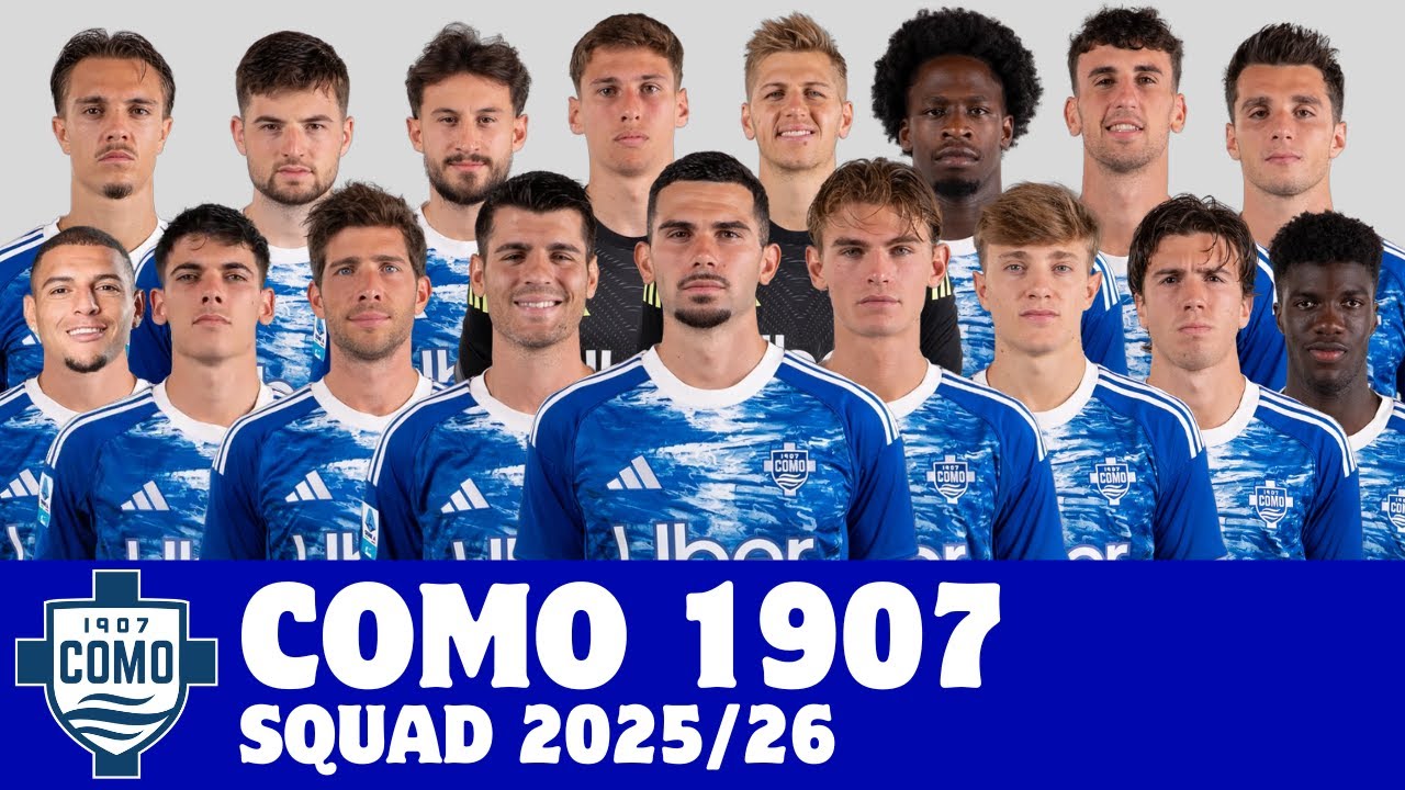 Полный состав Комо 1907 на сезон 2025/26 | Комо | FootWorld