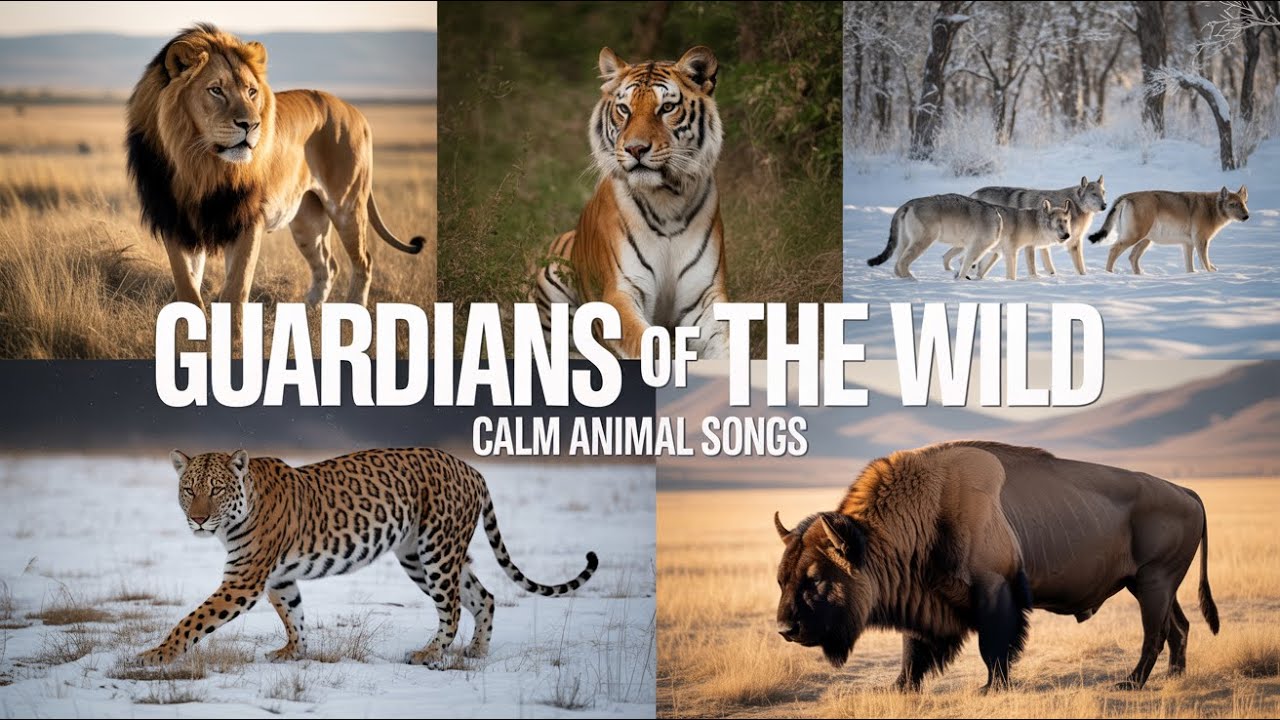 Guardians of the Wild 🌍 | 30+ Minutes of Calm Animal Songs & Wildlife