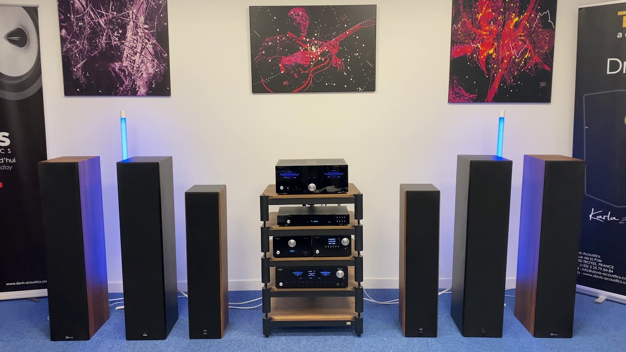 Advance Paris A10 Classic - Davis Acoustics Balthus 90