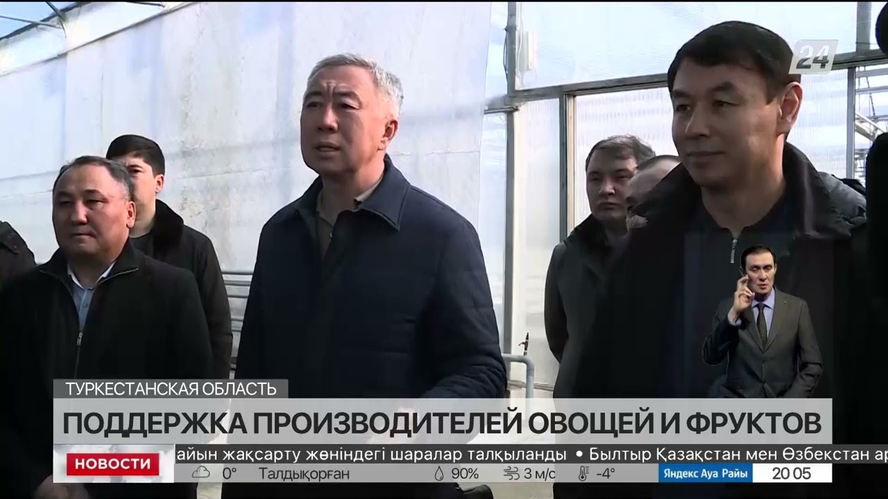 С.Жумангарин встретился с владельцами теплиц в Сарыагашском районе