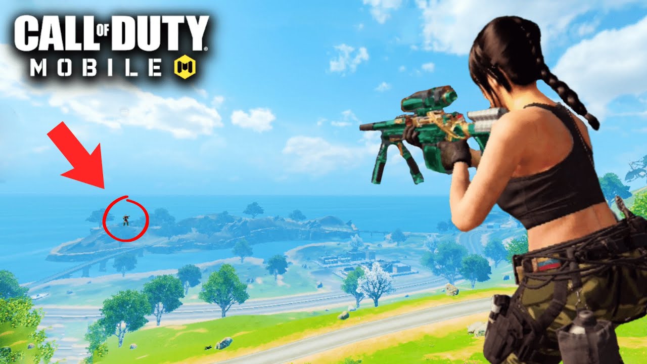 MY LONGEST SNIPER SHOT in BLACKOUT!! | COD MOBILE | SOLO VS SQUADS