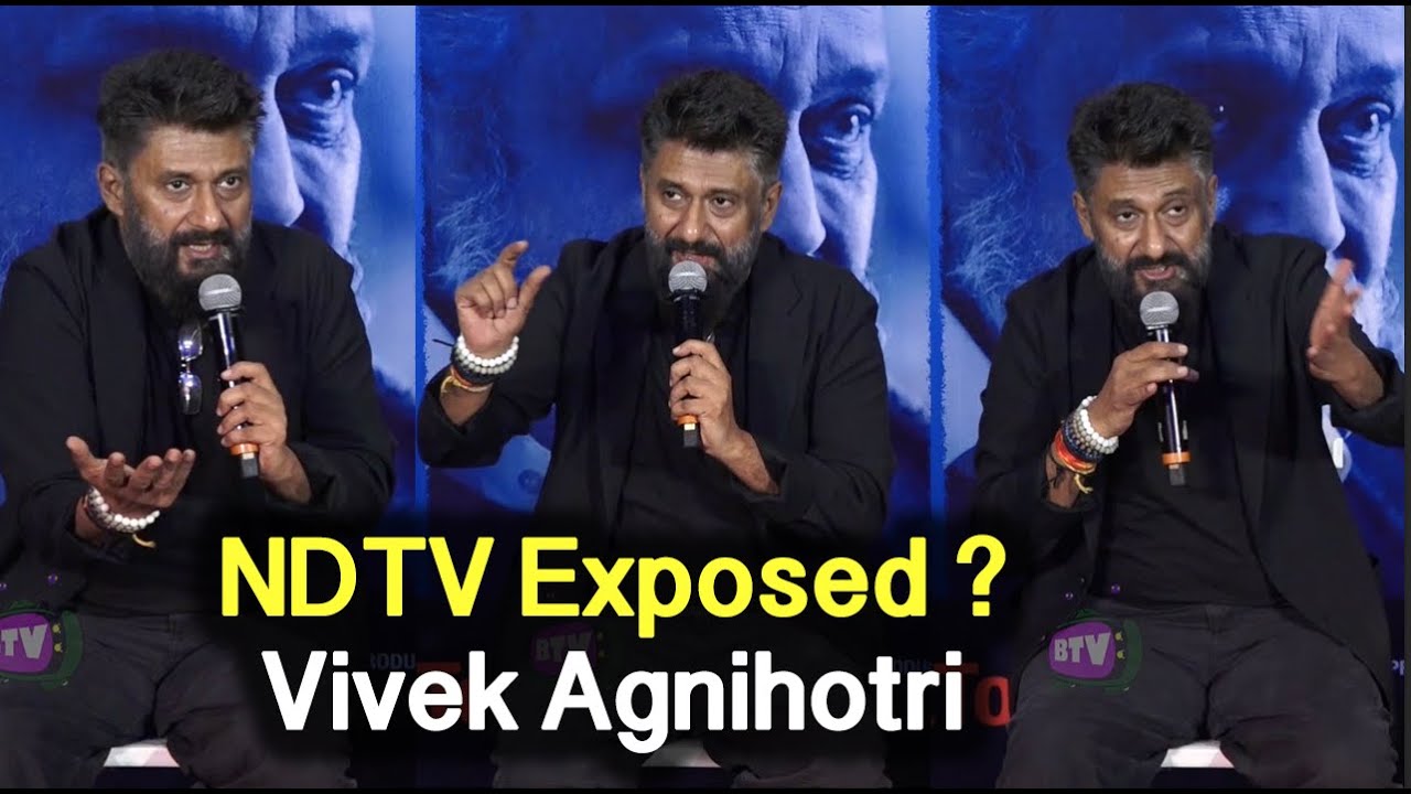 Vivek Agnihotri Exposes NDTV For Calling Propaganda Film | The Kashmir Files