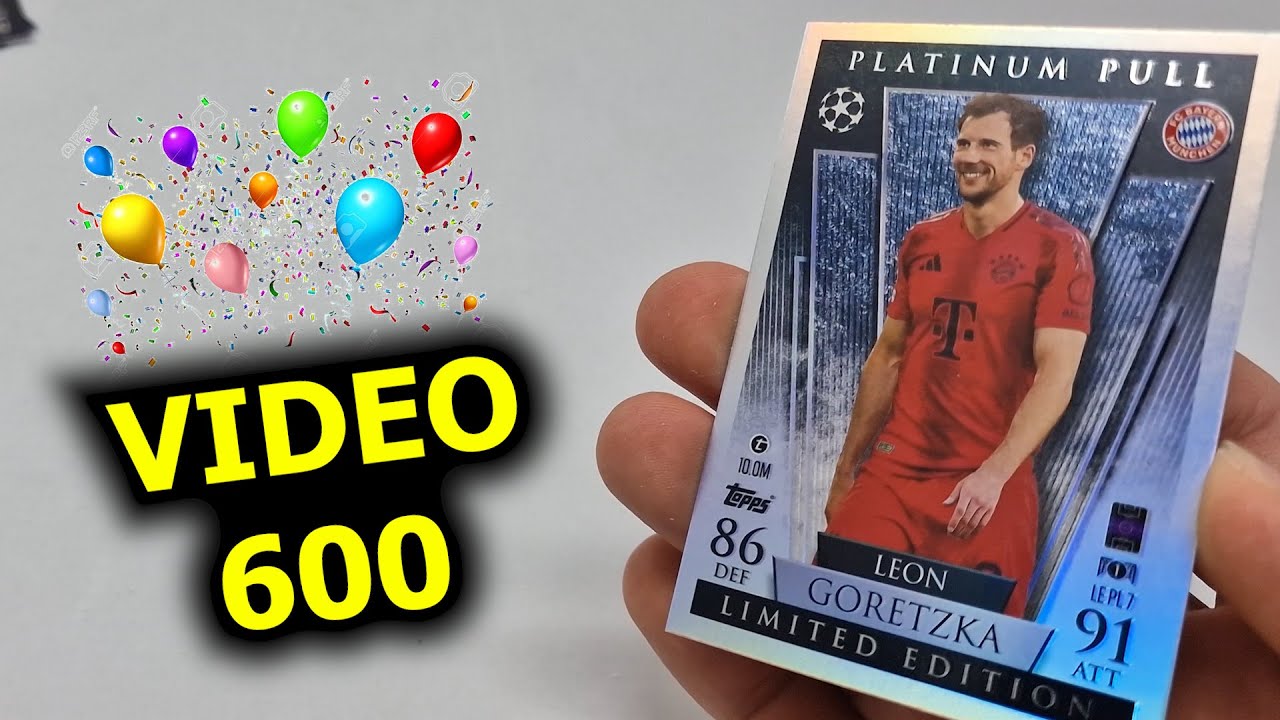 **VIDEO 600** - Match Attax 24/25 - Time to Shine MEGA TIN - Mikes Cards and Stickers # 600