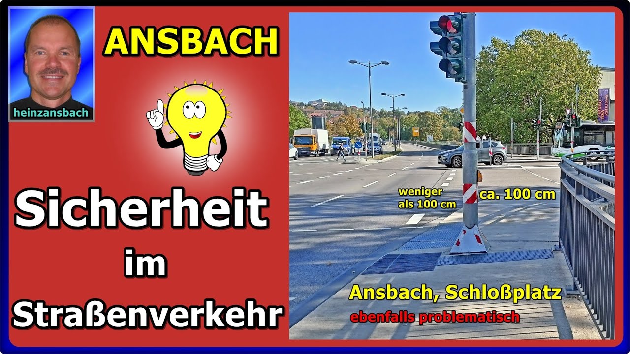 Überwege, Ansbach Sicherheit im Straßenverkehr