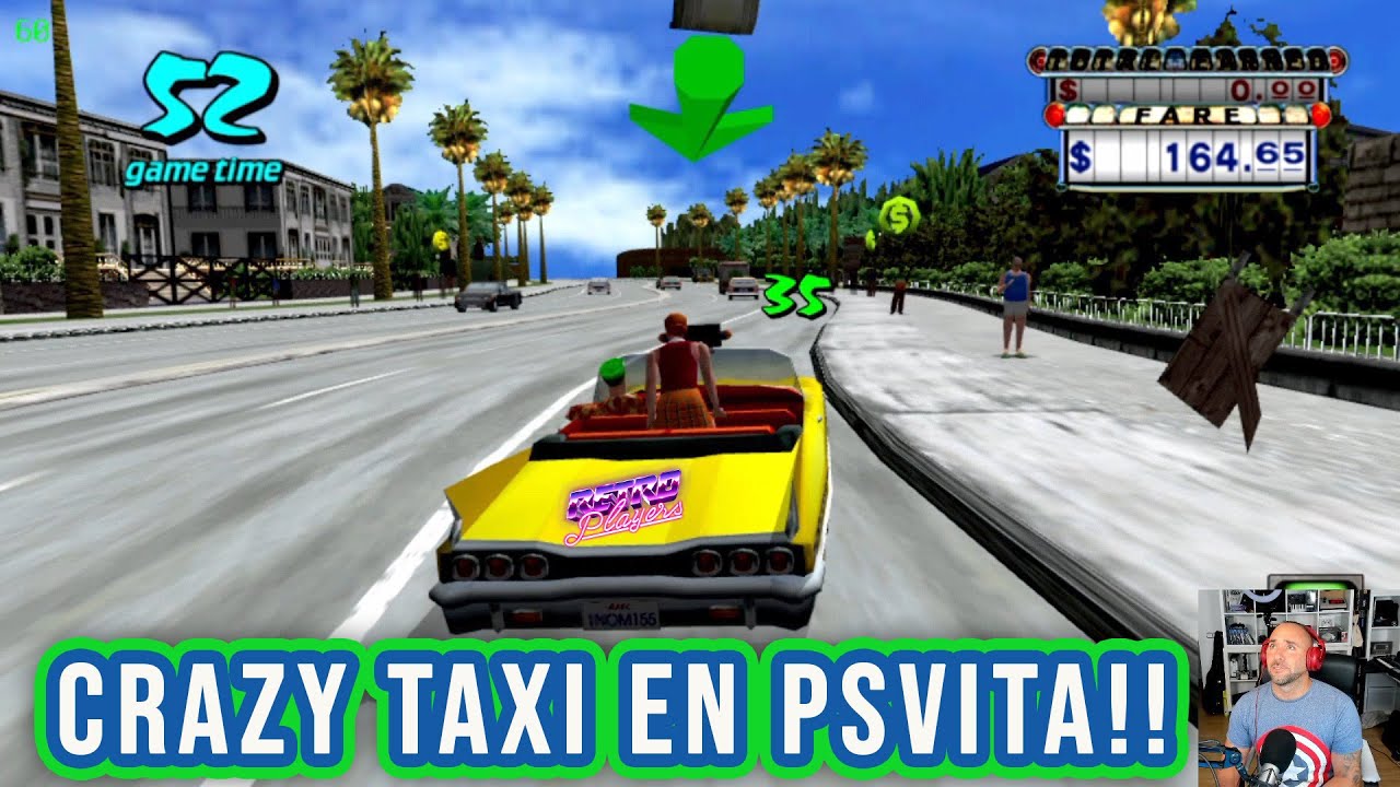 CRAZY TAXI EN PSVITA!! CÓMO INSTALARLO FÁCIL 👾RETROPLAYERS👾
