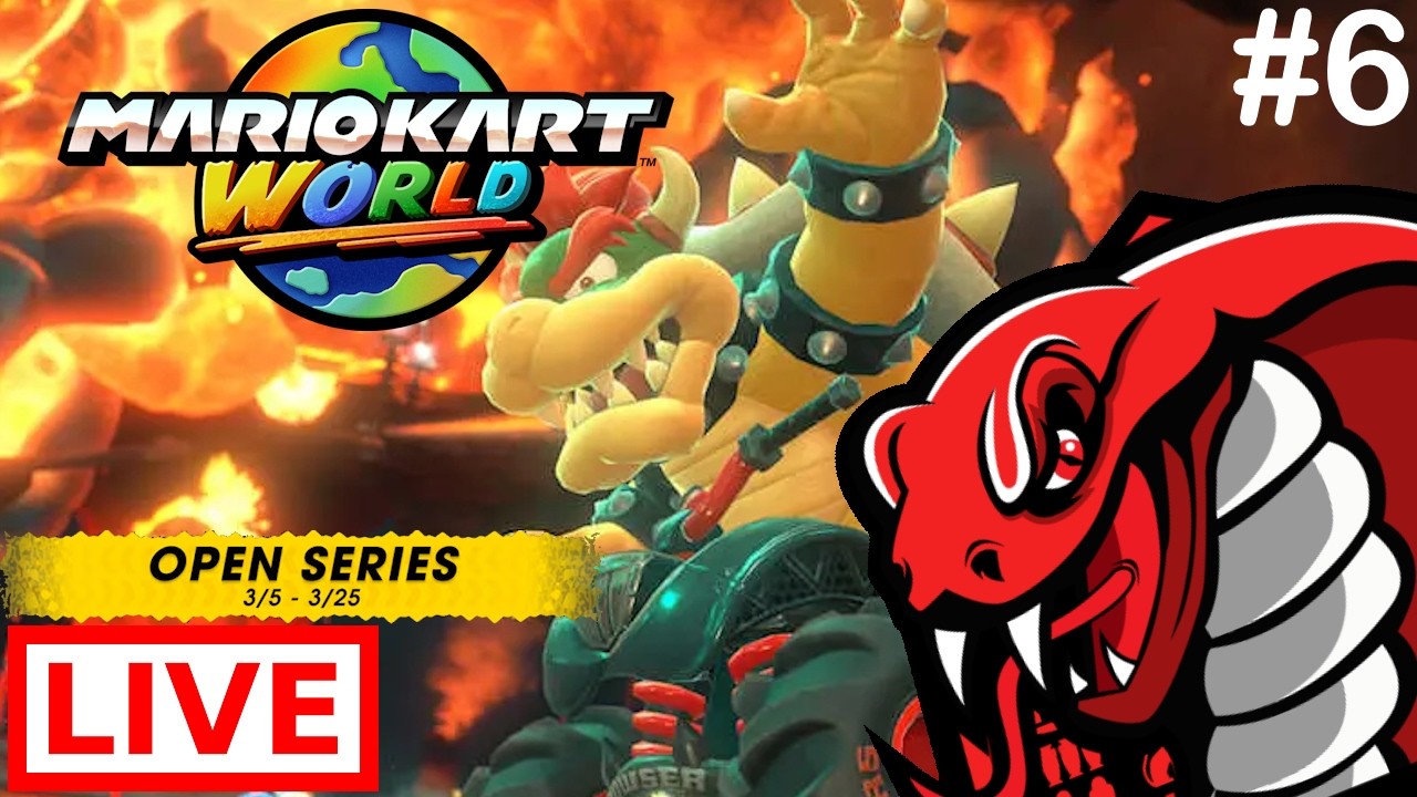 Mario Kart World My Nintendo Open Series Live Stream - Knockout Tour #MAR10Day