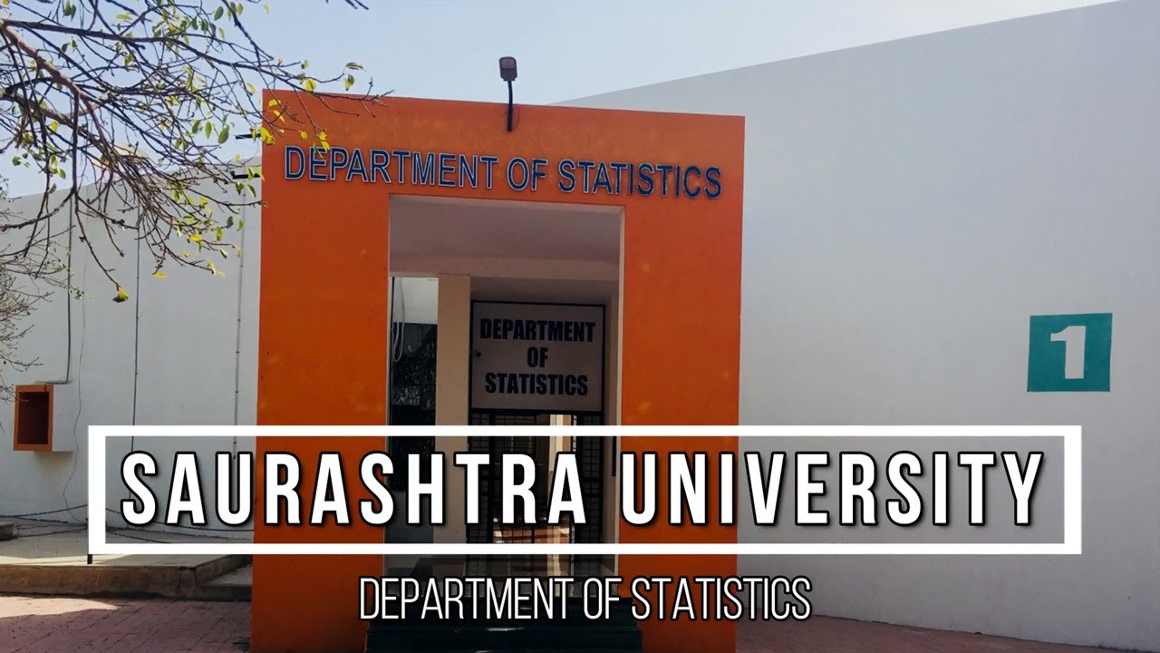 A quick glance at the Department of Statistics, Saurashtra University