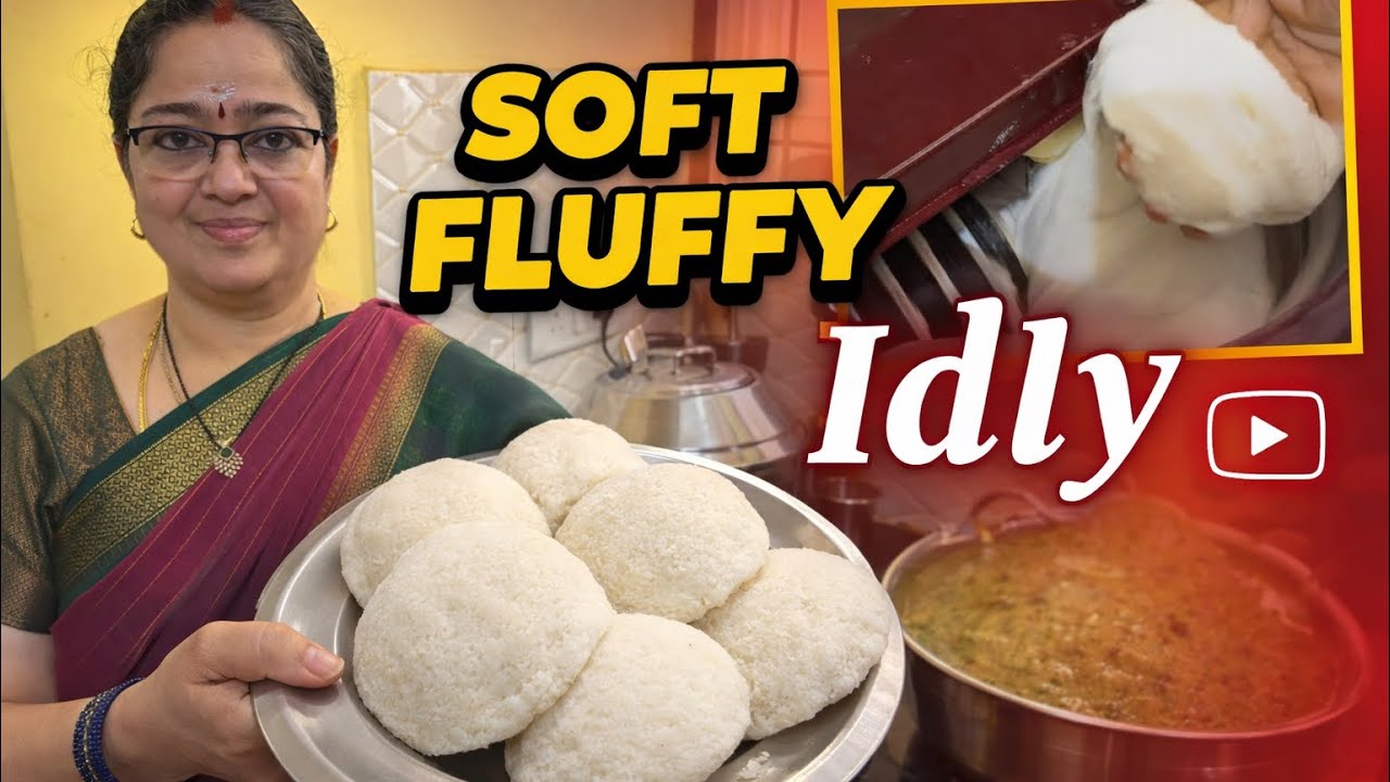 இன்னிக்கி என்ன சமையல் minivlog 33🌼🌼Super soft fluffy Idly with peanut chutney🌼🌼