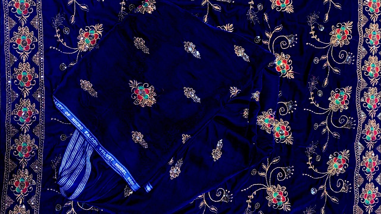 Velvet new design ￼ three piece 