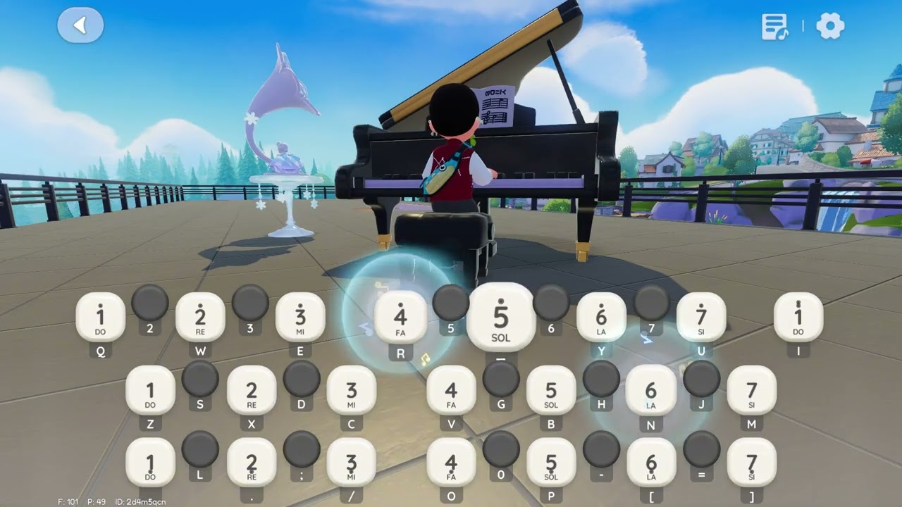 Suzume no Tojimari『Suzume』Theme Song | Heartopia Piano
