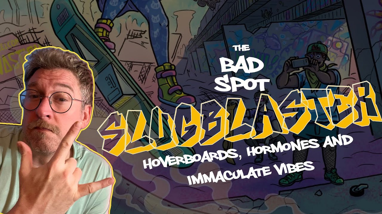 Slugblaster | Hoverboards, Hormones and Immaculate Vibes | RPG Review