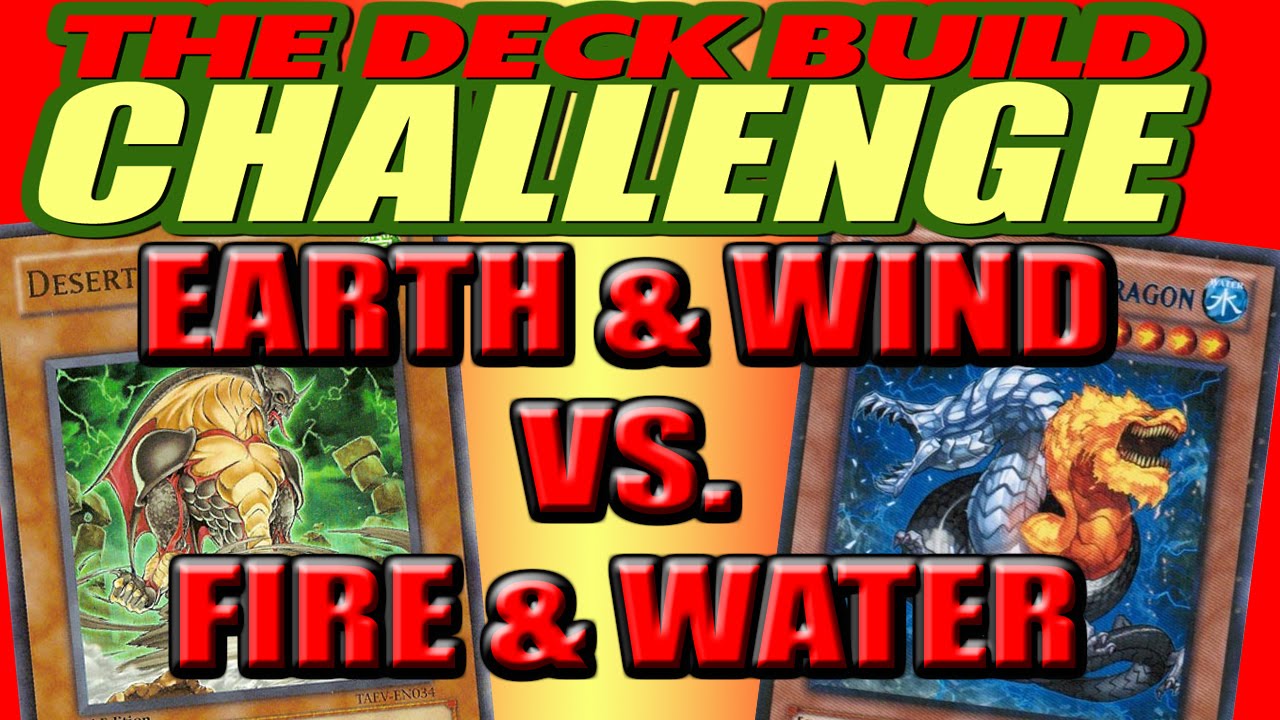 TAG DUEL: EARTH + WIND VS. FIRE + WATER - The Deck Build Challenge w/ Many Patrons