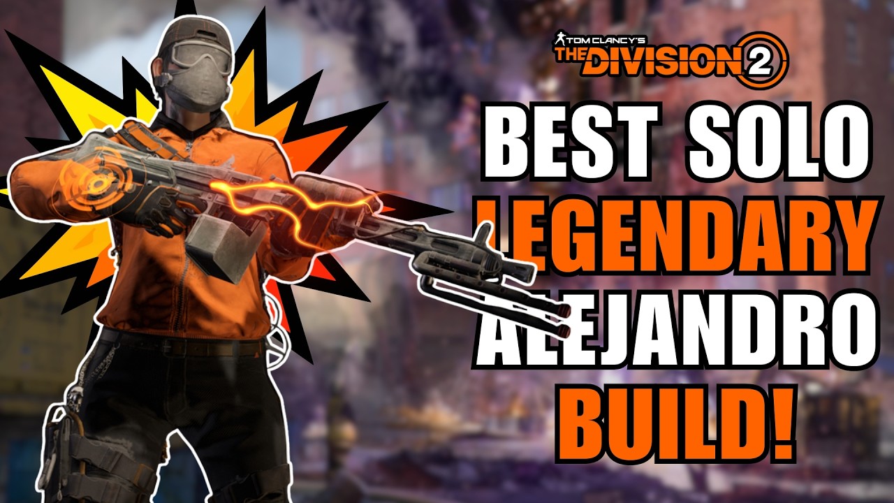 The Division 2 | The New Exotic LMG Works Perfect With This Combo!! | Solo Legendary Easily!!