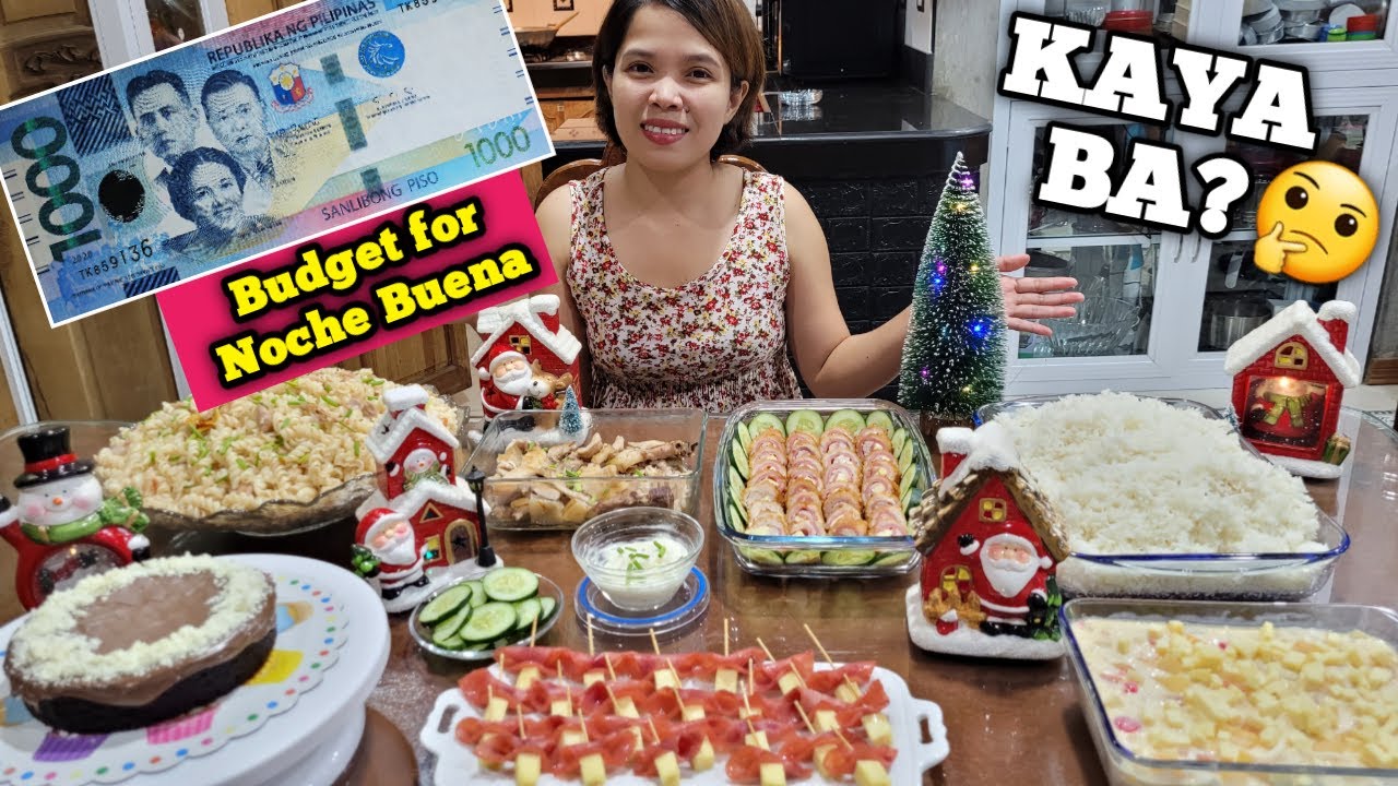 1k Noche Buena Challenge, with Tipid Tips Atbp