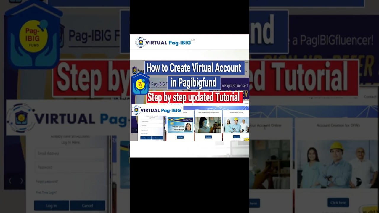 How to Create Virtual Online Account in Pagibigfund