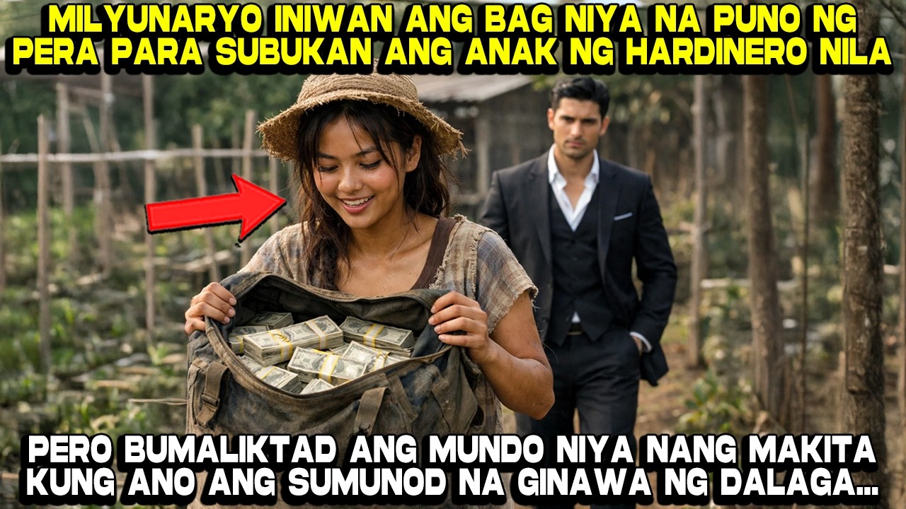 Milyunaryo Iniwan ang Bag niya na Puno ng Pera para Subukin ang Anak ng Hardinero nila, Pero...