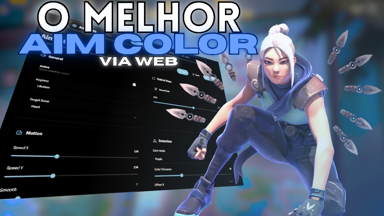AIM COLOR VIA SITE: A MIRA QUE IGNORA O RECOIL E GRUDA NO ADVERSÁRIO!