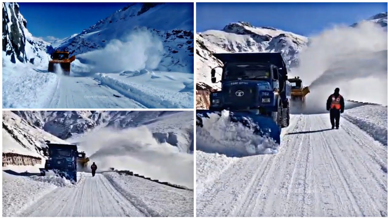 Zojila Pass Road latest update | Heavy Snow Clearance | 25 January 2026.