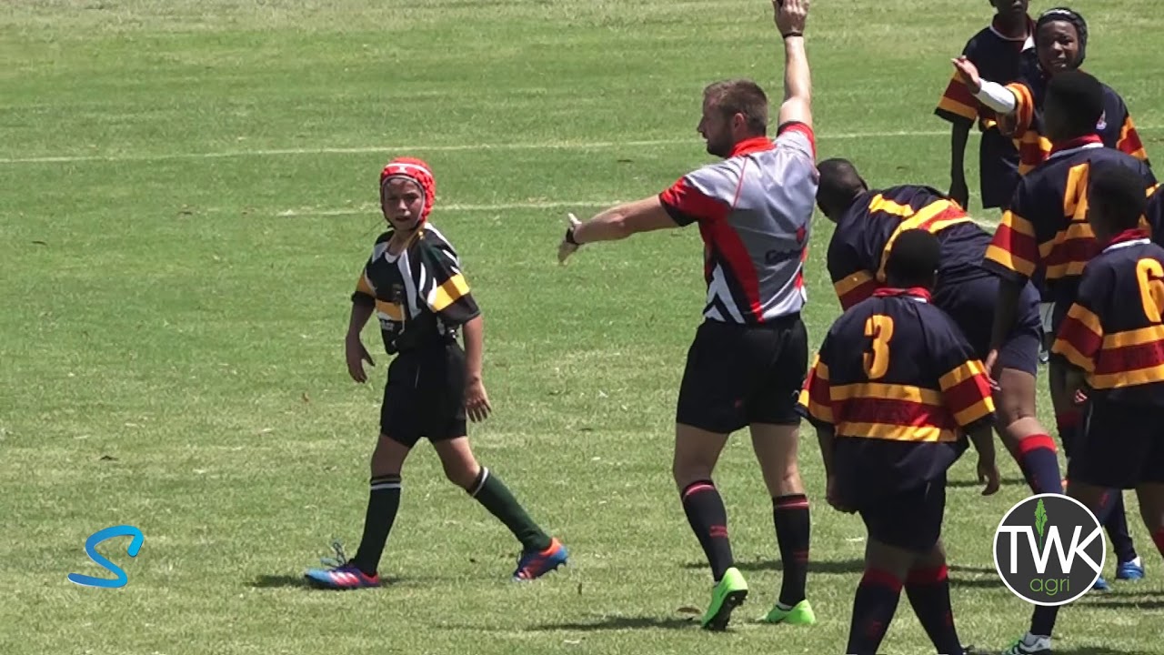 School Rugby Action - u/14 Piet Retief vs Volksrust 02-03-19