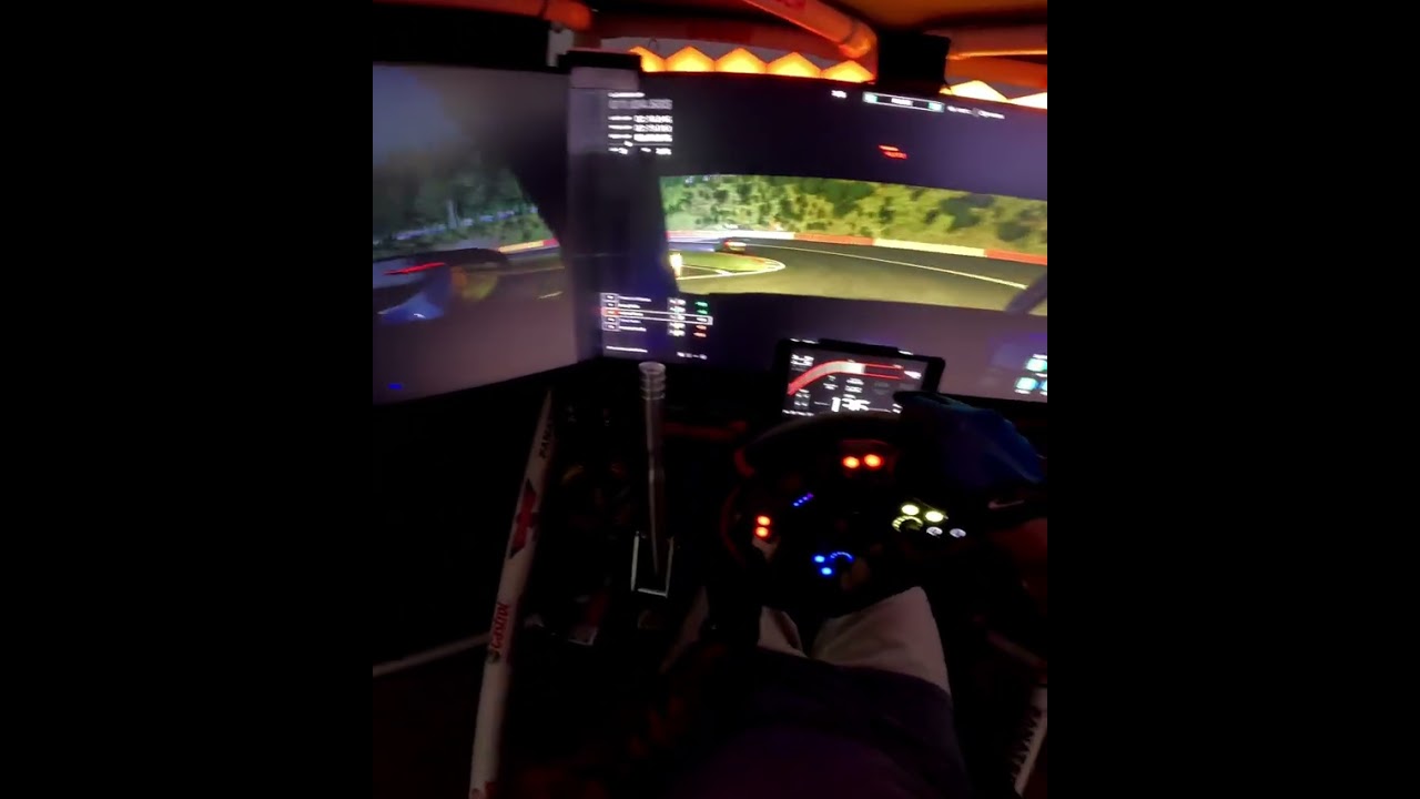 Assetto Corsa Evo - Spa Night 5 Lap Full Race - BMW GT3 - #assettocorsa #cyghostRacing