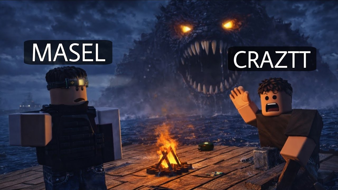 Wir versuchen 50 Tage auf einem Raft zu Überleben in Roblox 