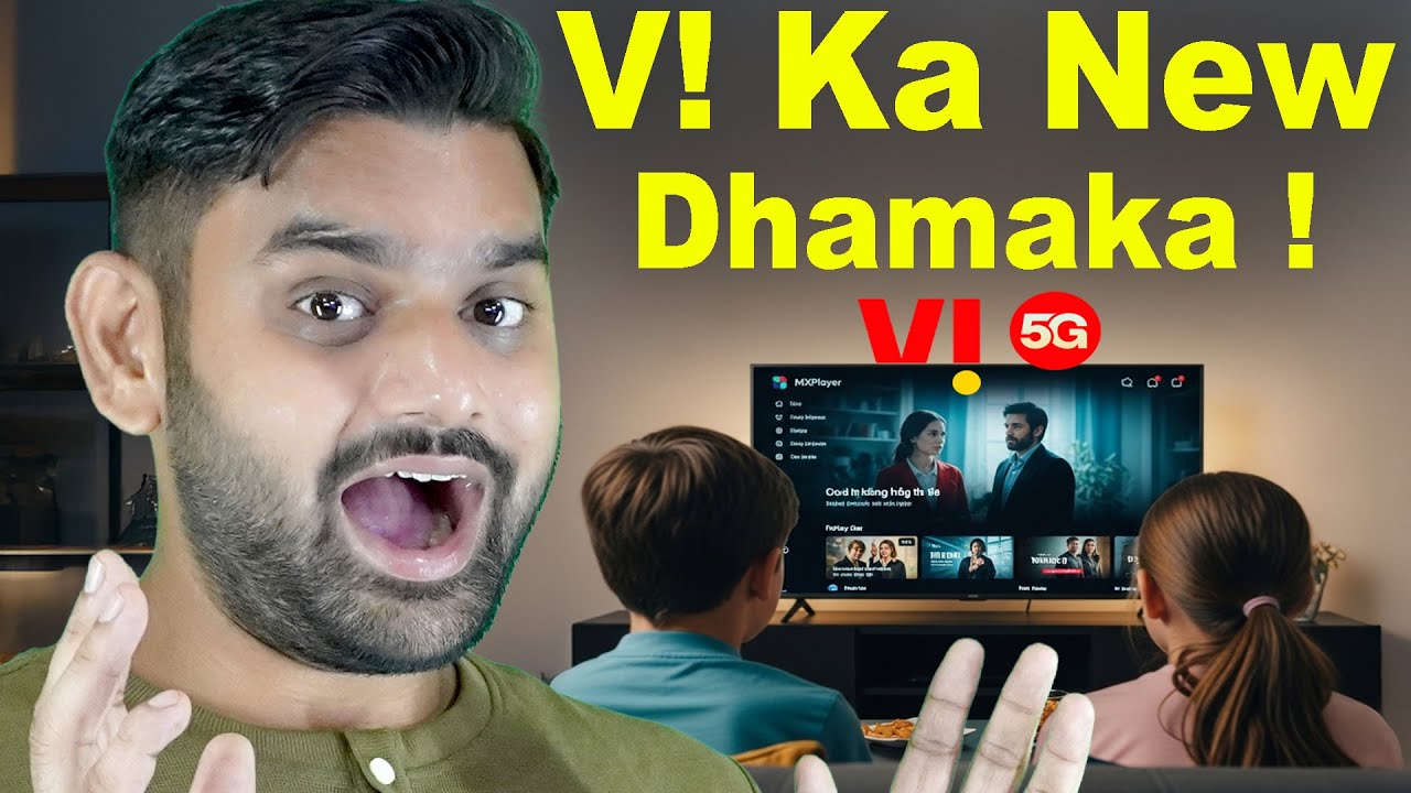 Vi's Double Dhamaka: 5G Rollout Continues & FREE Entertainment with Amazon MX Player!