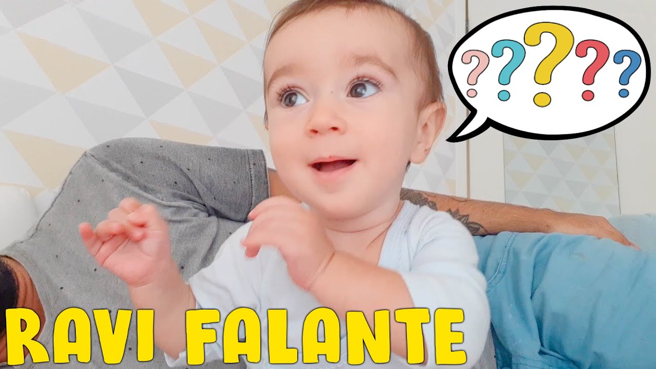 NOSSO BEBÊ DE 7 MESES FALANDO! FOFURA NÍVEL MÁXIMO 💛