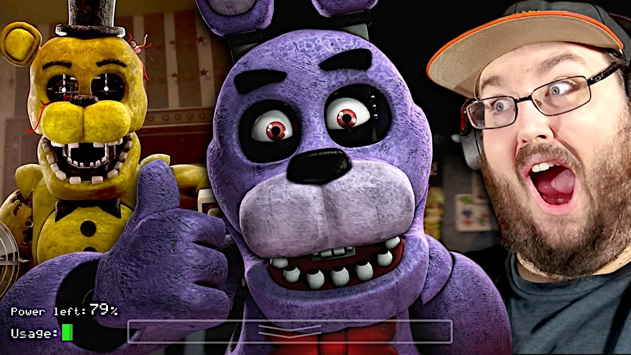 Five Nights at Freddy's Аниматроники становятся друзьями #РЕАКЦИЯFNAF!!!