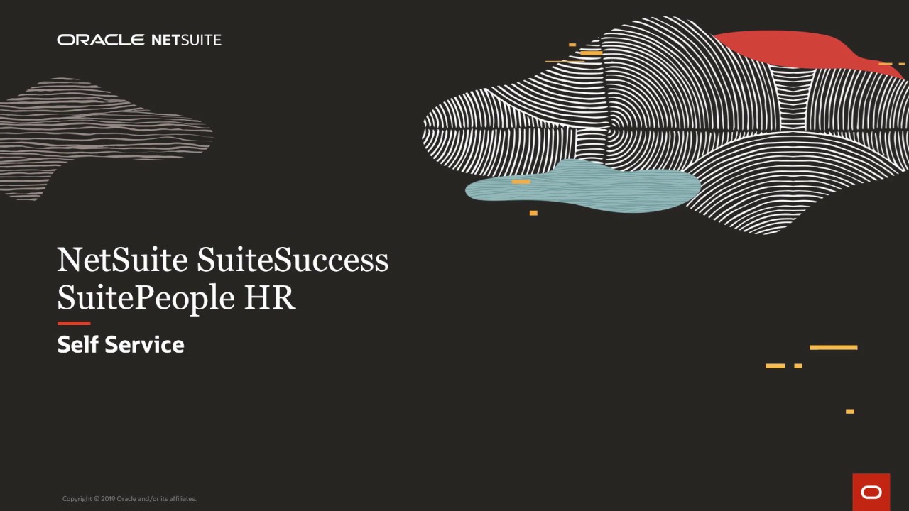NetSuite SuiteSuccess: SuitePeople HR Self Service