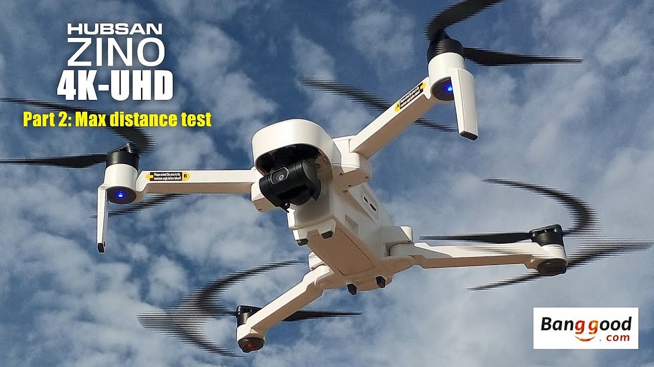 Дрон HUBSAN ZINO H117s 4K UHD — Часть 2: Тест на максимальную дальность