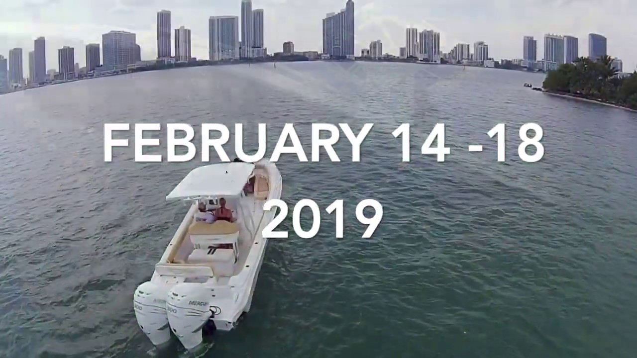 2019 Miami International Boat Show/ Glasstream Powerboats