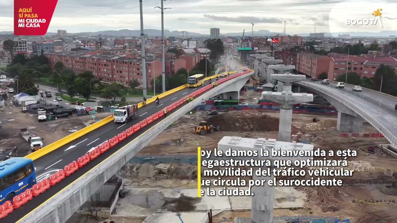 Conoce c&oacute;mo es el nuevo puente vehicular que mejorar&aacute; la movilidad en el suroccidente de Bogot&aacute;