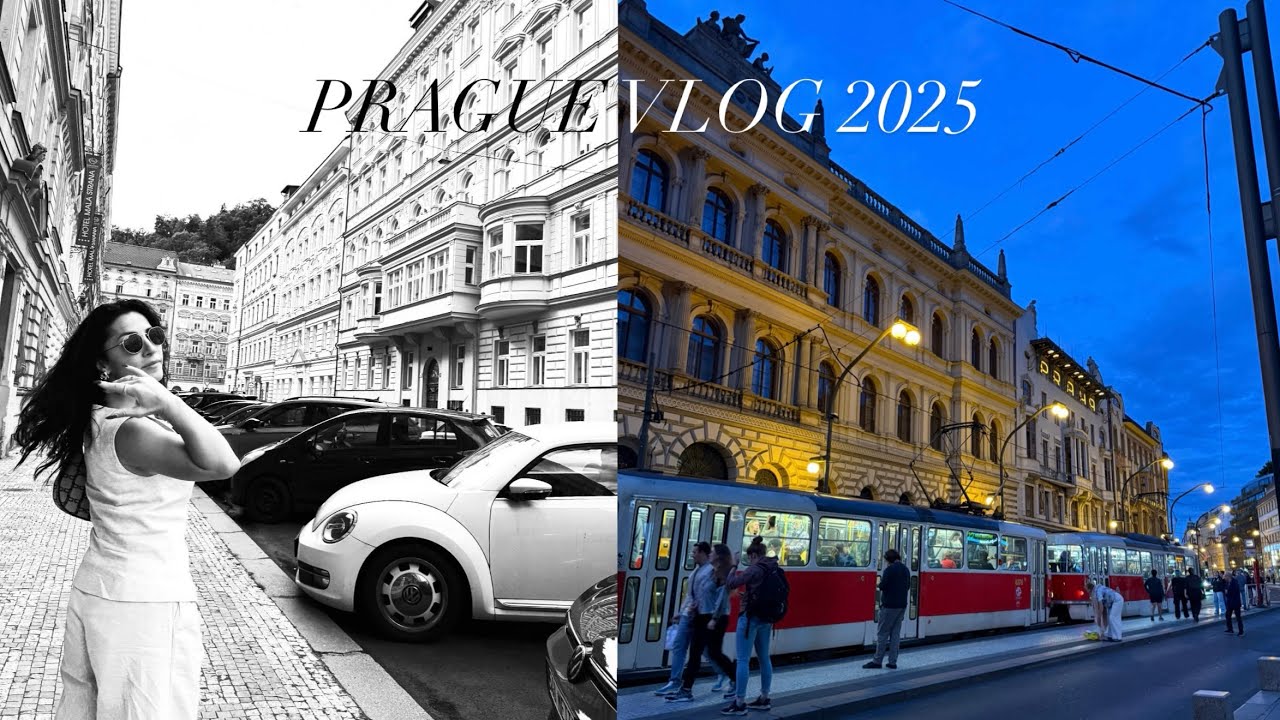 Prague Vlog 2025: Restaurants, old town, viral fruits, Karlov Bridge etc. 