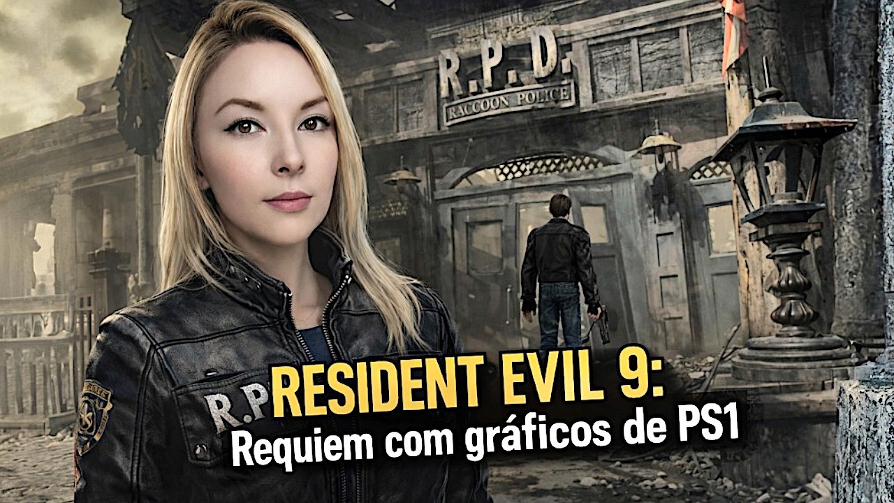 RESIDENT EVIL 9: REQUIEM com GRÁFICOS de PS1 - MOD RE2