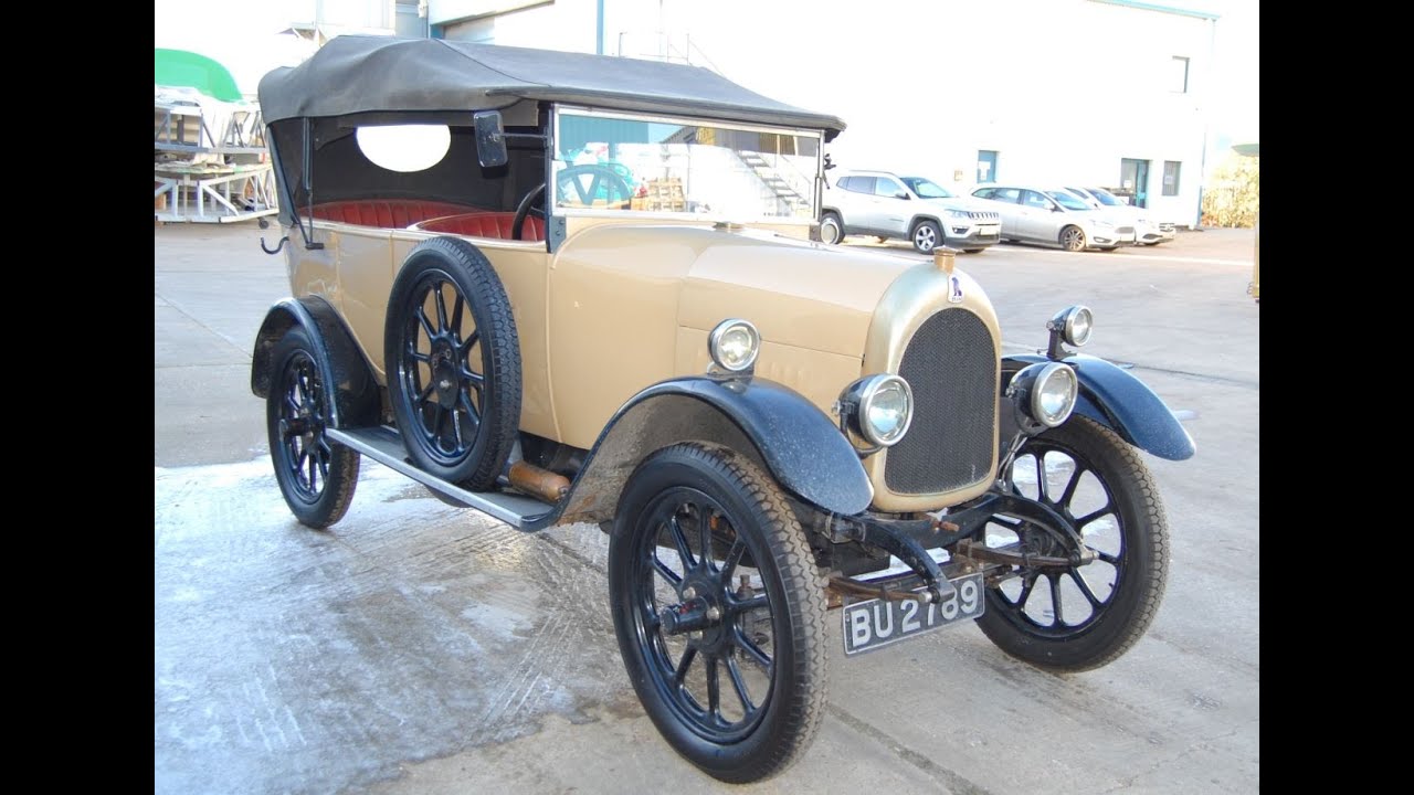 Bean Tourer 1923 Start up. Guide £10,000-£15,000