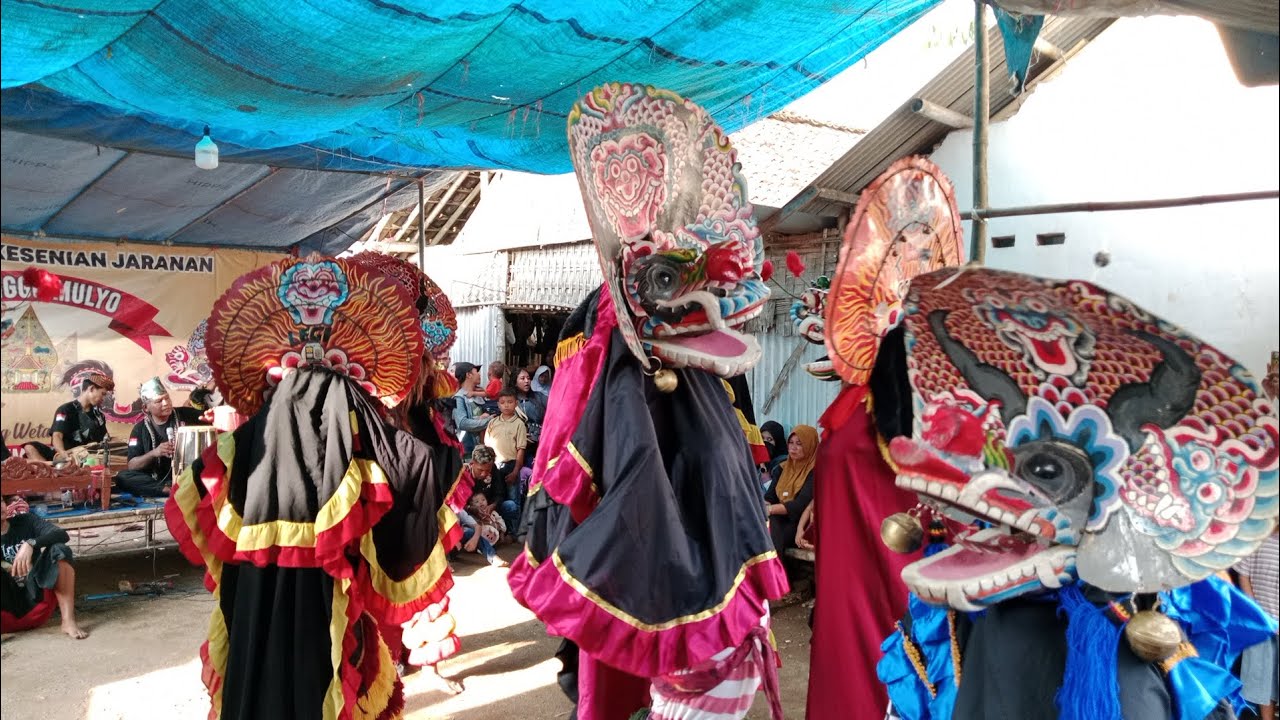 Rampak Barong Full Solah Salto Ndadi Seni Jaranan Turonggo Mulyo