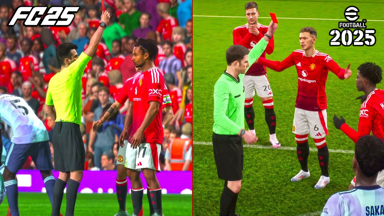 EA Sports FC 25 vs eFootball 2025 ▶ Cutscenes Comparison